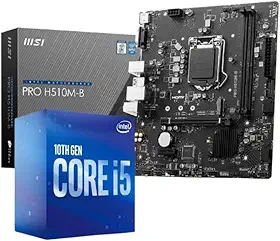 Kit Upgrade Intel Core I5 10400 10ger. Vídeo Integrado H510