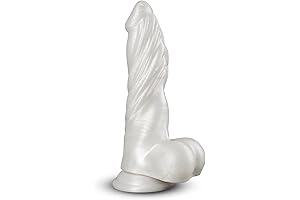 Suction Dildo Sex Toys White for Women Men