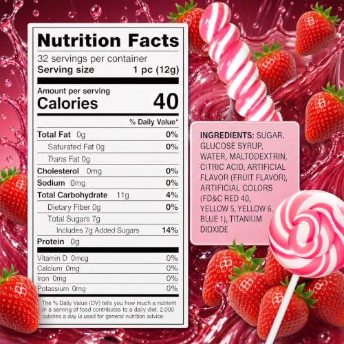 Pink White Lollipops Candy Suckers Twist & Swirl 32 Ct For Party Favors - image 7