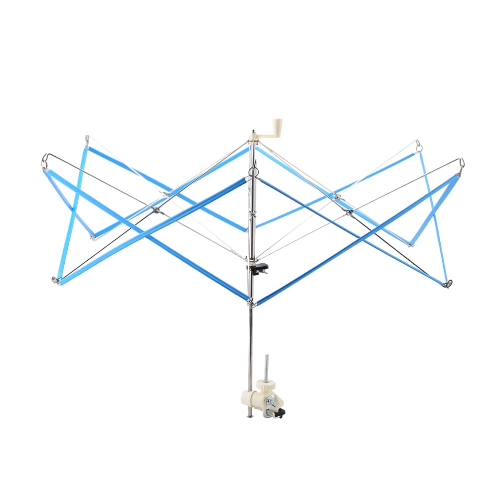 Yarn Ball Winder, Knitting Umbrella Winder Yarn Holder Yarn Holder Spinner with DIY Craft Woolen Yarn Weave Device for Knitting Yarn Holder