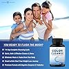 Colon Cleanse & Detox for Weight Loss [14 Day Quick Cleanser] Safe & Effective Formula with Probiotic & Digestive Enzymes for Constipation Relief - Capsules Supplement to Flush Toxins & Boost Energy