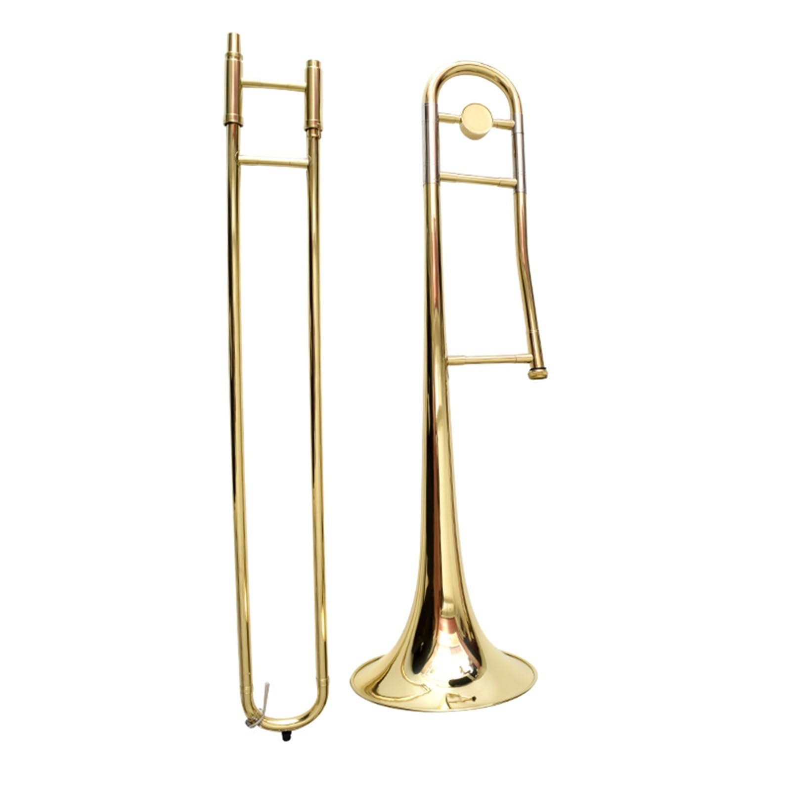 Trombón Vertical En Si Bemol Mayor Instrumento De Pistón Vertical