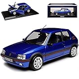 308 gti 1/18 Aus Metall mit Plastikteilen, öffnenden Türen, Motorhaube, drehbaren und lenkbaren Rädern.
