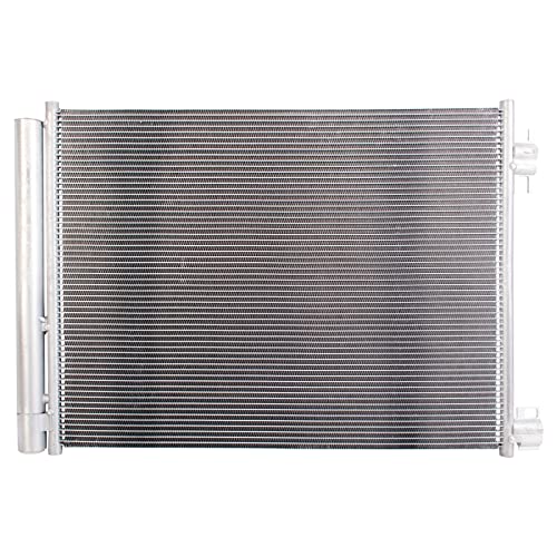 Image of TRQ A /C Condenser & Receiver Drier Assembly for 18-24 Nissan Kicks 20-25 Sentra 20-25 Versa