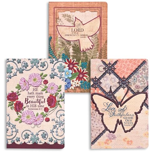 Carnet étude de la Bible chrétien Dicksons avec pages lignées pour prière et notes