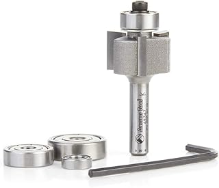Amana Tool 49347 Multi-Rabbet Four Different Rabbet Depths 7/8 D x 1/2 CH x 1/4 Inch SHK Router Bit