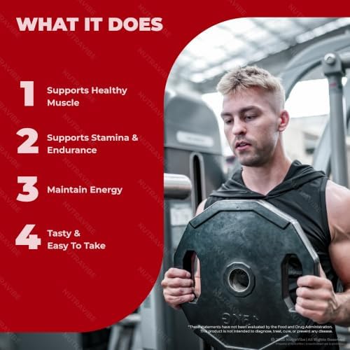 NutraVibe Alpha Erec Gummies, 5 Pack (300 Gummies) - 4