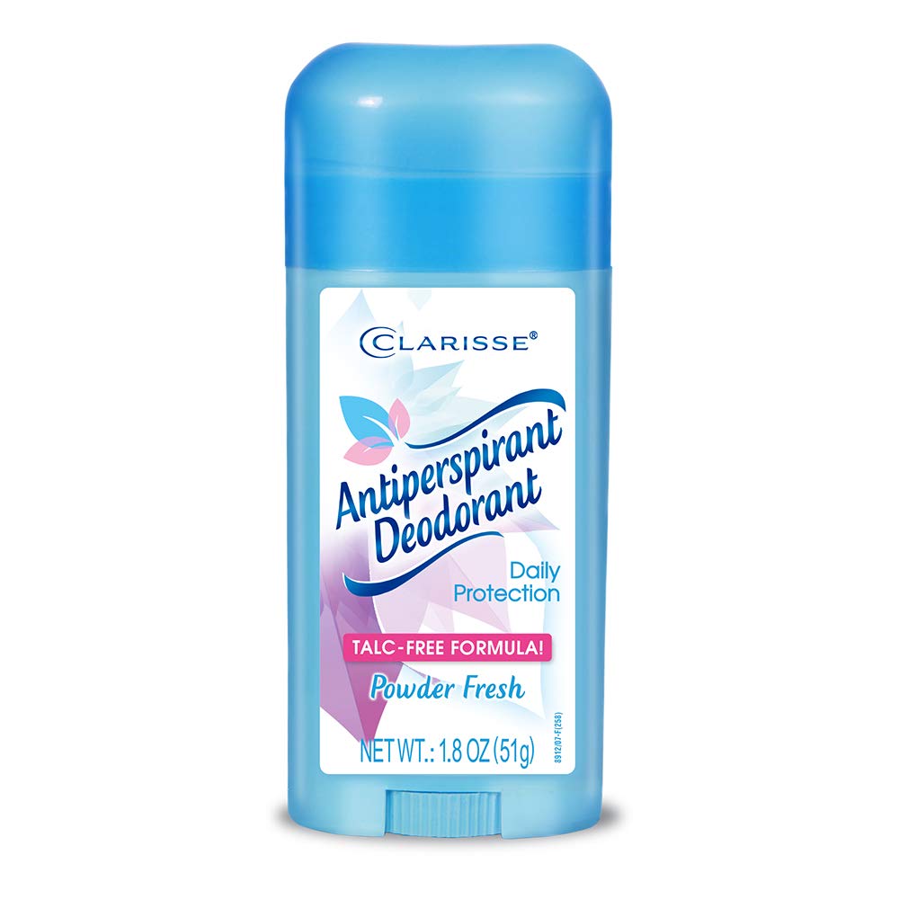 Clarisse Lady's Deodorant Antiperspirant, Powder Fresh, 2.5 Ounce