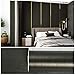 VEELIKE Papel Autoadhesivo Pared Papel Pintado Pared Negro Oro Papel Pared Cocina Impermeable Papel Adhesivo Para Muebles Vinilo Papel Tapiz Oscuro Aluminio Adhesivo Muebles Dormitorio 40cm x 300cm