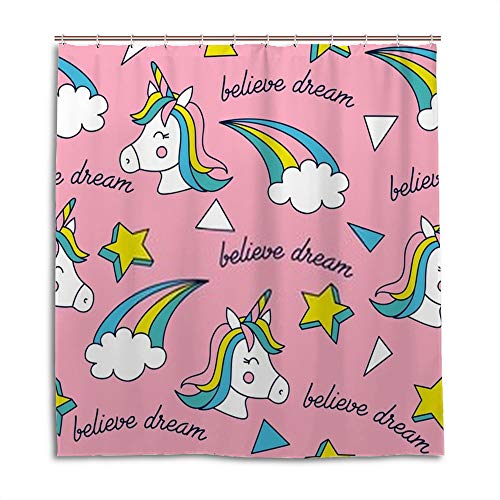 Rideau de douche de qualité supérieure en polyester imperméable 180x180 - 5