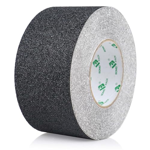 BOMEI PACK すべり止めテープ 滑り止めテープ 幅75mm 15M ノンスリップ テープ 接着テープ 防水 階段 脚立 床 屋外 屋内 転倒防止 安全対策