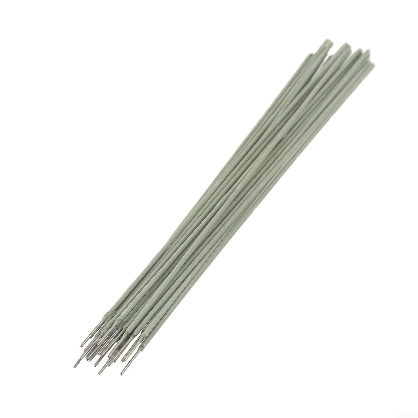 20 electrodos de soldadura, acero inoxidable 304, alambre de relleno A102, alambres de soldadura de 1,0 mm