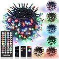 Joomer Smart Color Changing Christmas Lights, 72ft 200 LED RGB Christmas Tree Lights Remote & App Controlled String Lights for Outdoor Indoor Christmas Decoration