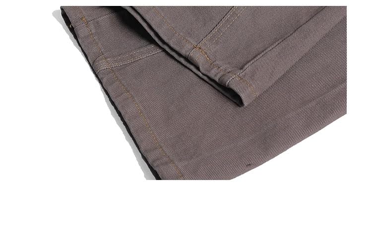 Men's Cargo Jeans Spring Summer Loose Straight Casual Wide-Leg Pants4