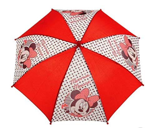 Preisvergleich Produktbild Disney Minnie Maus Regenschirm rot