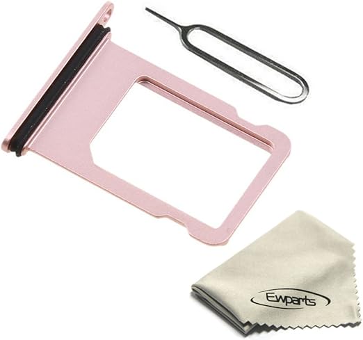 Amazon Com Ewparts For Iphone 7 Plus Sim Card Tray Replacement With Waterproof Rubber Eject Pin Rose Gold