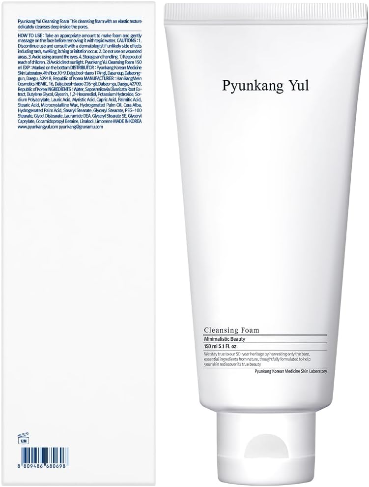 Revitalize Your Skin: PYUNKANG YUL Cleansing Foam Review