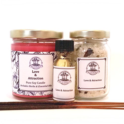 Art of the Root Love & Attraction Spell Kit for Romance, Commitment, Passion