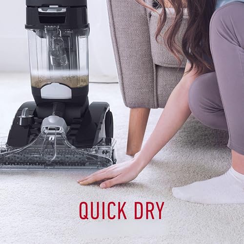 Image of Hoover Platinum Power Max Carpet Washer & Hard Floor Vacuum Cleaner for Home & Office, 360 Counter-Rotating XL Aqua SpinScrub Brush Technology, Auto Solution Mixing with Quick Drying
