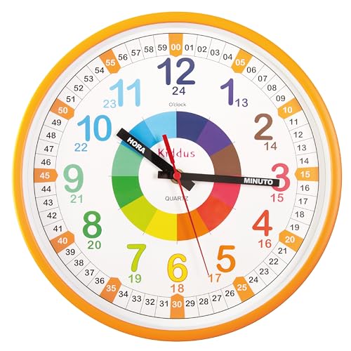 Imagen de Kiddus Reloj Pedagógico para Niñas y Niños