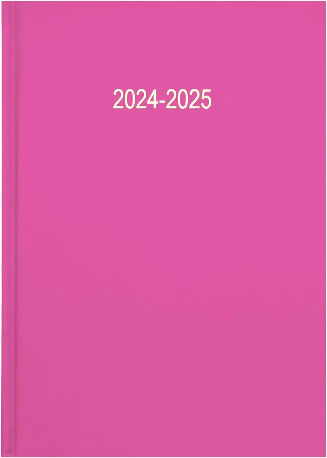 Top Sale Academic Diary 2026-2027 A5 Day Per Page Student Diary, Black Hardcover Academic Planner, August 2026-July 2027
