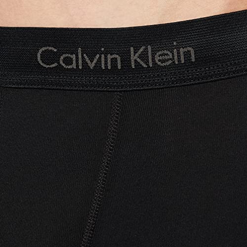 Calvin Klein - Calvin Klein Boxer Brief - Button Fly - Long Leg Boxers for Men - Mens Boxer Shorts - Boxer Shorts Men - Pack of 1 - Black - Large - Image 3