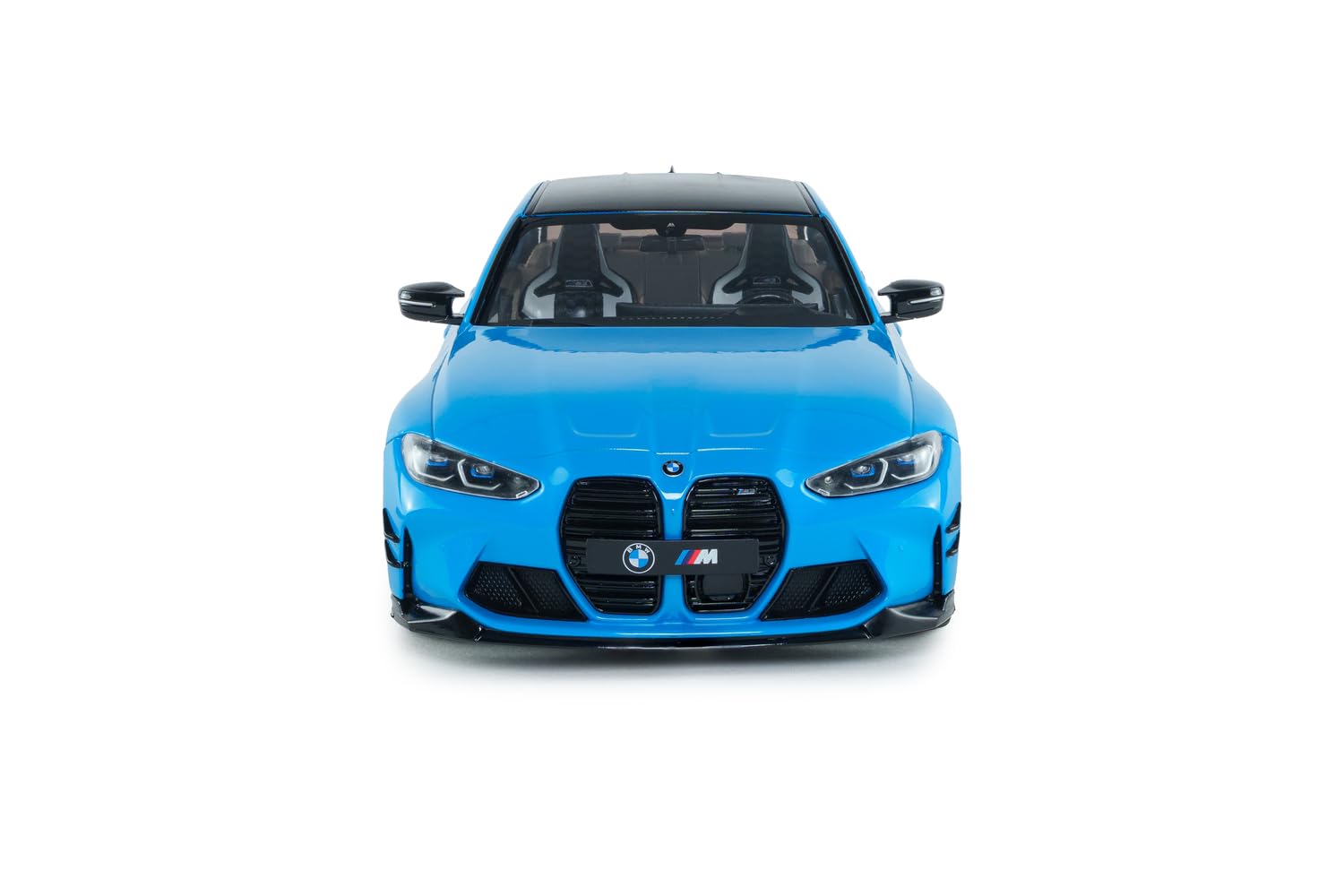 Solido BMW M3 G80 Performance Parts 2025 – Diecast – Coche Deportivo Moderno de Alto Rendimiento, Tuning en Miniatura, Color Azul, 1:18