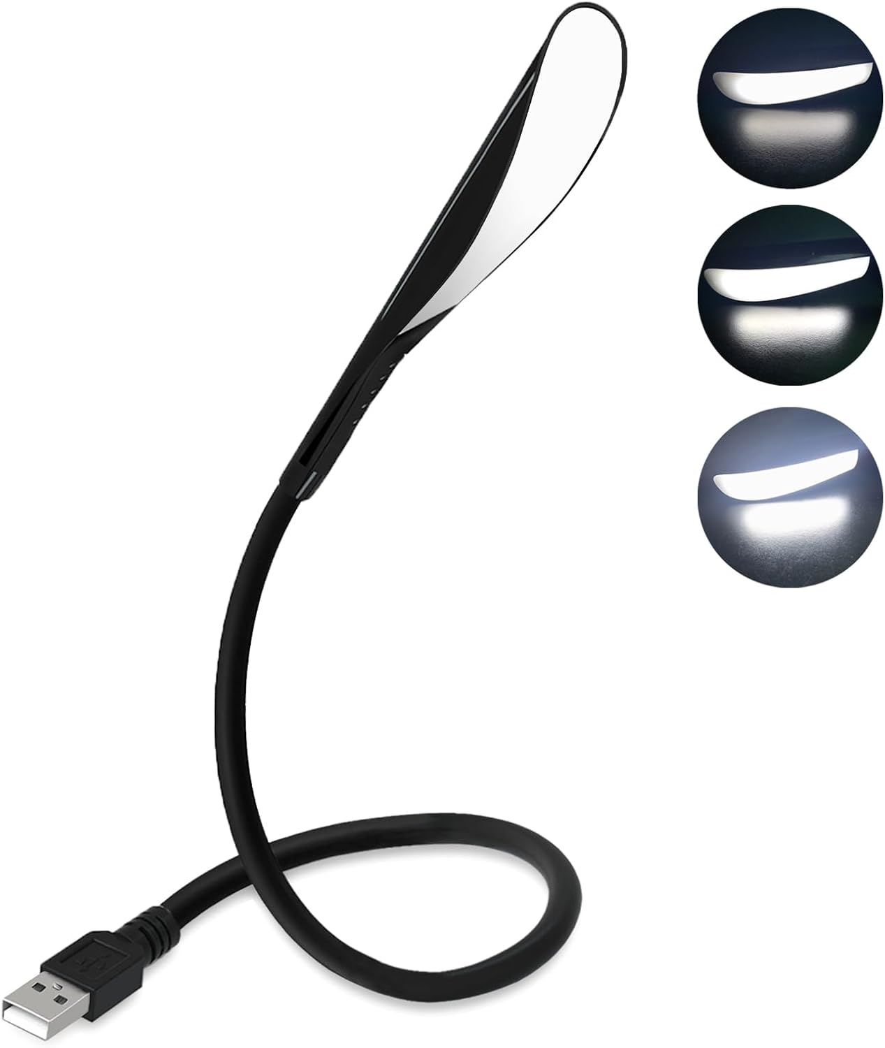 Milluten USB Reading Lamp, USB Laptop Light with 14 LEDs