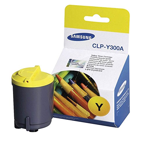 Image of Samsung CLP-300 Cartridge Toner Yellow 1000 Pages