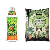 sustrato cactus 20l producto 1: Fácil de utilizar: Dosificación limpia y segura según las etapas I a III marcadas en la tapa (para 2, 4 y 6 litros de agua), Aplicación cada 3 semanas (marzo a octubre)