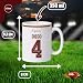 Imagen de Taza Personalizada de Fútbol con Nombre y Dorsal