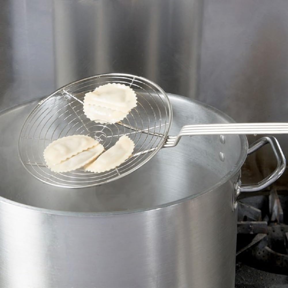 TrueCraftware- 9-Inch Round Spiral Wire Skimmer with 13