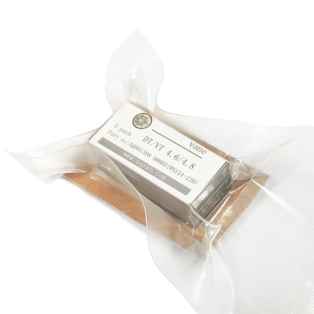 Carbon Vane Compatible for Becker Vacuum Pump 90138800005(WN124-220) DT/VT4.6/4.8 ?Pack of 5pcs?