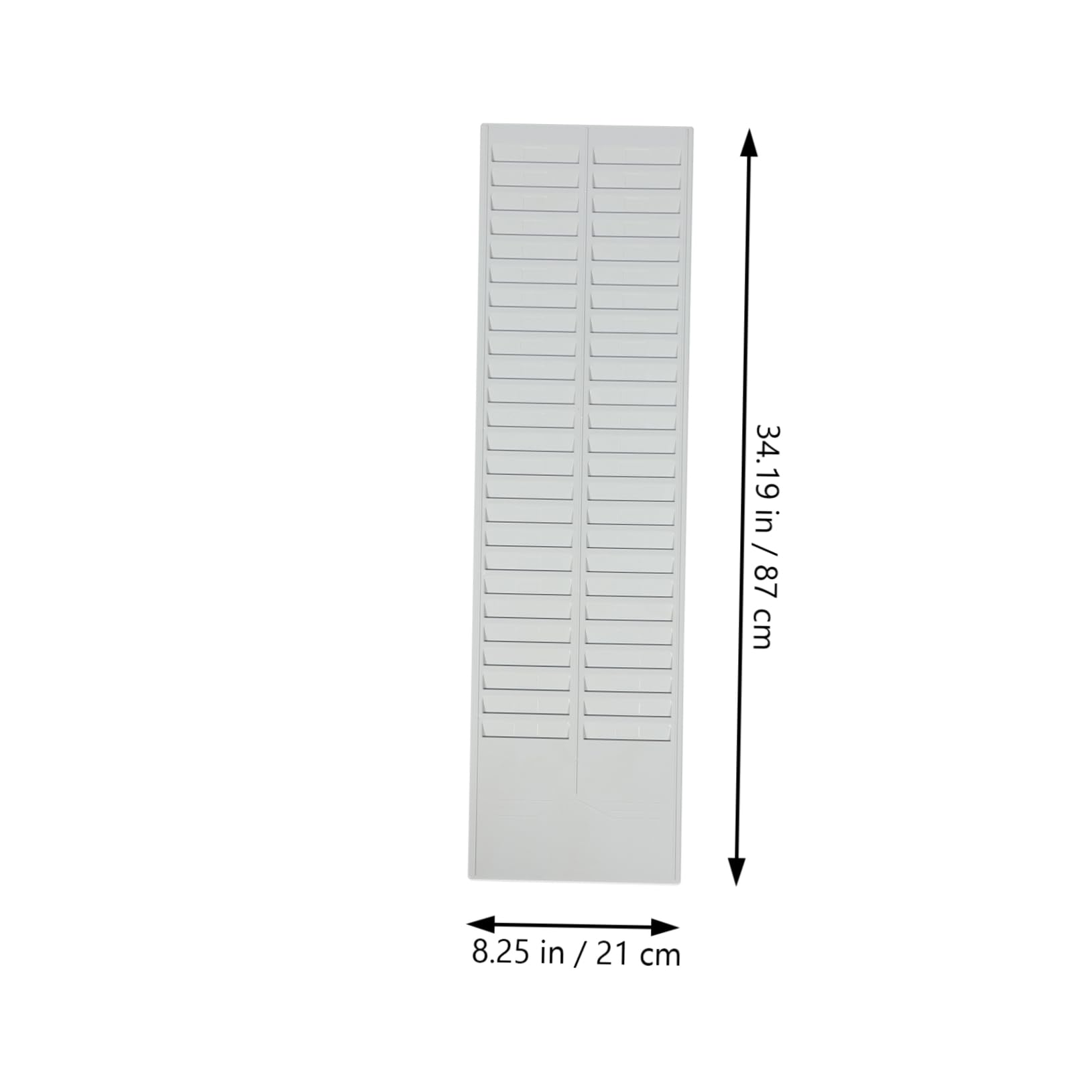 Estante Flexible Para Almacenamiento 50 Tarjetas De Soporte Plástico Resistente Pared Organizador De Mercancías