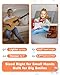 RVONE Kids Electric Guitar Beginner Kit 30 Inch, Mini ST Style Electric Guitar for Boys Girls with Amp 5W, Gig Bag, Tuner, Strap, Cable, Picks, Extra Strings, RST-70 Red