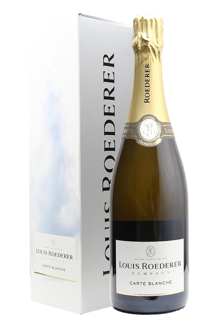 ルイロデレール Carte Blanche 箱付き シャンパン Amazon.co.jp: ルイ ロデレール カルト ブランシュ 245 ボックス NV
