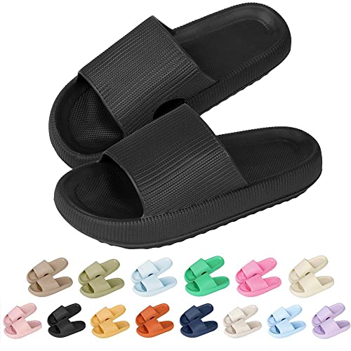 Trafagala Hausschuhe Damen Herren Airfoot Cloud Schlappen Cozy Slides...