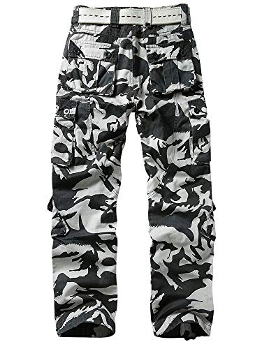 Image of AKARMY Men's Relaxed Fit Cargos