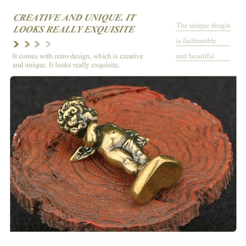 Figura de Cupido en Latón para Decoración Hogar miniatura 6