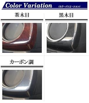 Amazon | ヴィッツ130系 前期 インテリアパネルAセット [カラー