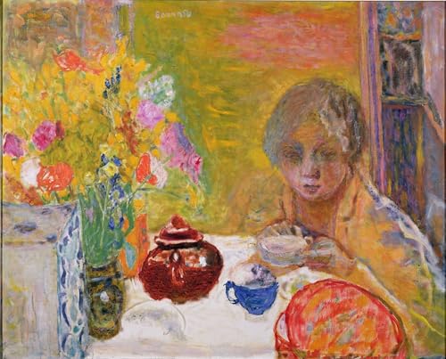 Le petit déjeuner Pierre Bonnard toile premium art décoratif de bureau 60x90cm