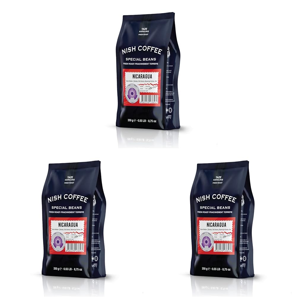 Nish Filtre Kahve Nicaragua 250 gr (3 paketi)