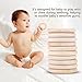 10Pcs Natural Wood Teething Rings Baby Infant Teether Wooden Bracelet Necklace DIY Craft
