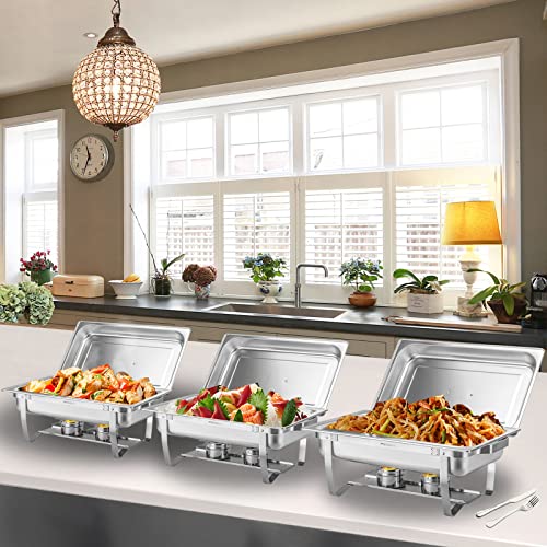 3-Packs-Chafing-Dish-Buffet-Set-Stainless-Steel-Food-Warmer-with-8QT-3-Full-Size-Pans-Portable-for-Parties-Catering-Buffet-Servers-and-Warmers