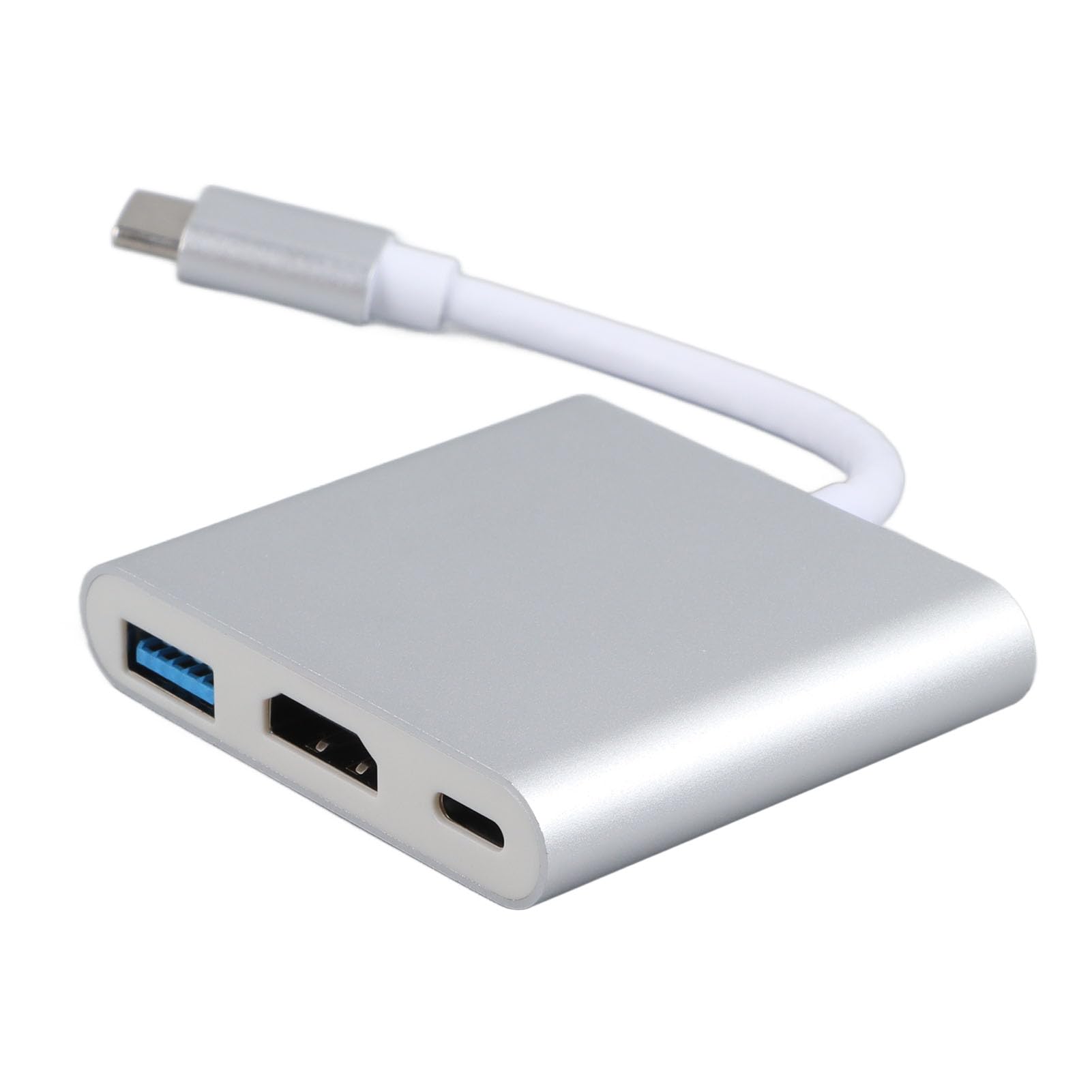 Diyeeni Estação de Acoplamento USB C, Hub USB C de Liga de Alumínio 3 Em 1 Com 60W PD 4K