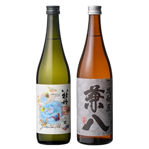麦焼酎兼八&和香牡丹 八蝶 山田錦 (合計1.44L・720ml×2本)[108900301][佐藤酒舗]