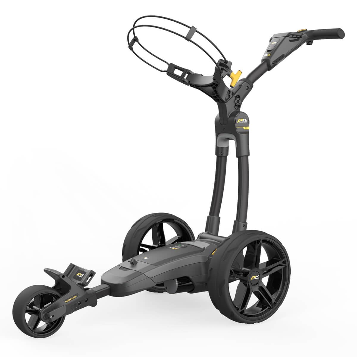 PowaKaddy Unisex 2025 FX3 Lithium Widescreen Standard 18 Hole Golf Trolley