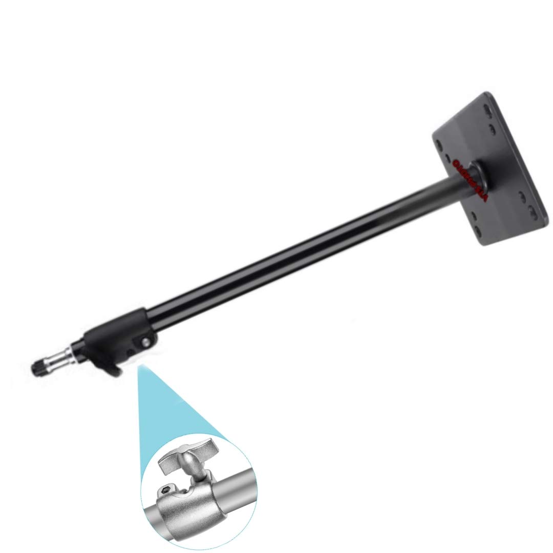 VTS® Photography Photo Studio Extension Rod Stick Pole Arm for Short Boom, Light Stand,Light Stand Cross Arm,for Microphones (Ceiling Mount ARM) 3