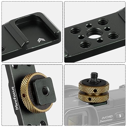 Fixation en alliage d'aluminium MINIFOCUS triple griffe pour caméra - 5