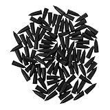 HOLIDYOYO 100個 書道筆ペン保護カバー 軽量プラスチック製 筆先保護用 耐摩耗 耐錆性 学校 オフィス 家用